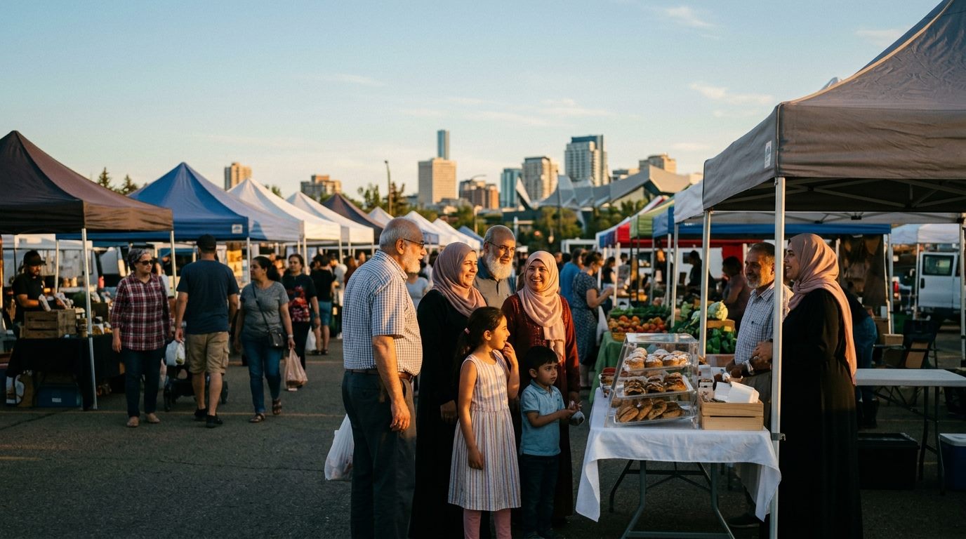 The Muslim community in Edmonton